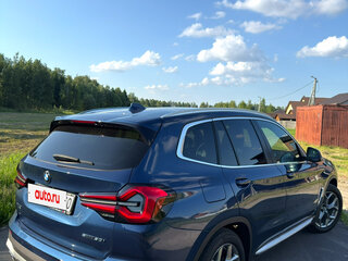 2021 BMW X3 30i III (G01) Рестайлинг, синий, 2600000 рублей, вид 4
