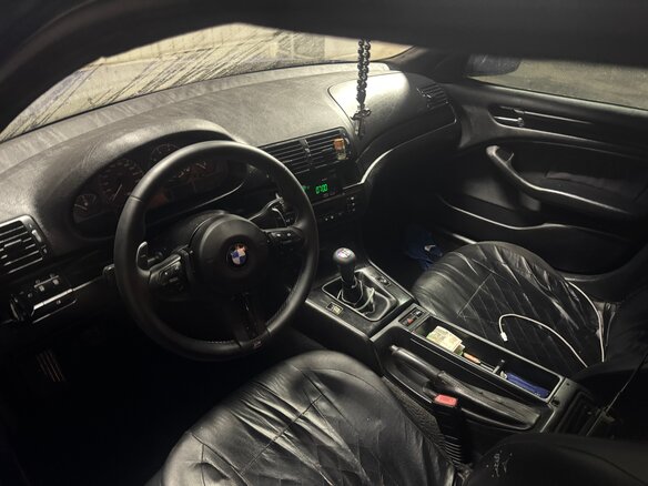 1998 BMW 3 серии 318i IV (E46), синий, 480000 рублей - вид 8