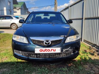 2006 Mazda 6 I (GG) Рестайлинг, зелёный, 310000 рублей, вид 2