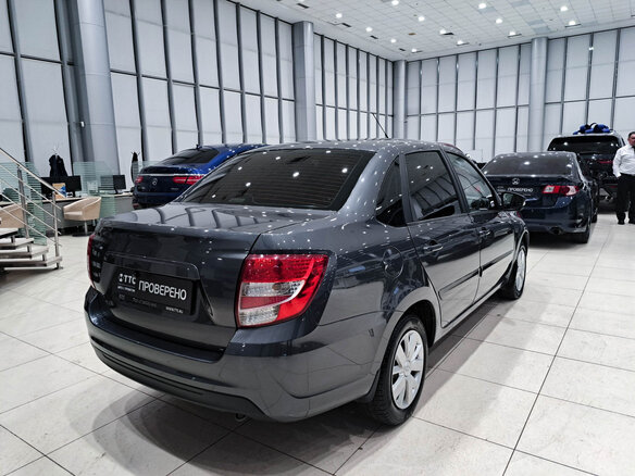 2019 Lada (ВАЗ) Granta I Рестайлинг, серый - вид 4