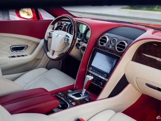 2012 Bentley Continental GT II, красный - вид 10