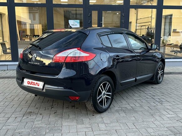 2013 Renault Megane III Рестайлинг, синий - вид 2