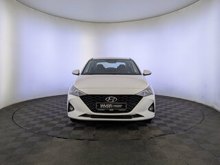 2022 Hyundai Solaris II Рестайлинг, белый, 1600000 рублей, вид 2