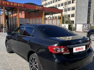 2010 Toyota Corolla X (E140, E150) Рестайлинг, чёрный, 1099000 рублей, вид 5
