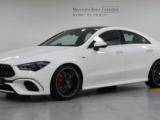 2025 Mercedes-Benz CLA AMG 45 AMG S II (C118, X118) Рестайлинг, белый, 11666666 рублей, вид 1