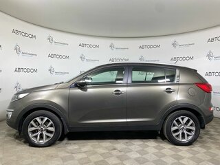 2015 Kia Sportage III Рестайлинг, коричневый, 1348800 рублей, вид 3