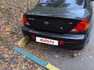2008 Kia Spectra I Рестайлинг 2, чёрный, 279000 рублей, вид 4