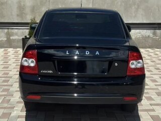 2008 Lada (ВАЗ) Priora I, чёрный, 235000 рублей, вид 5