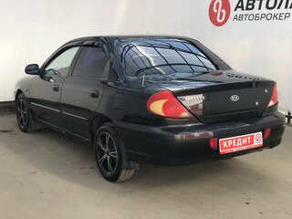 2007 Kia Spectra I Рестайлинг 2, чёрный, 219900 рублей, вид 3