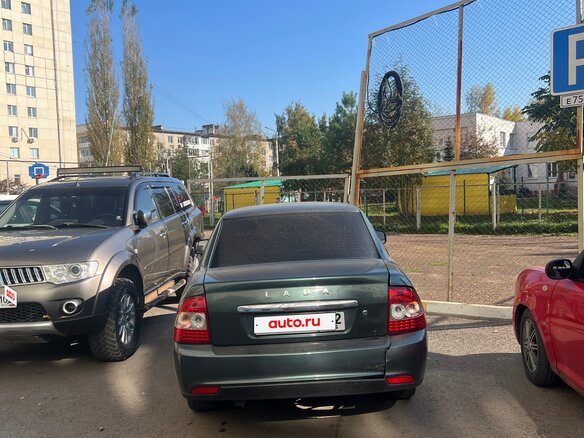 2010 Lada (ВАЗ) Priora I, зелёный - вид 3