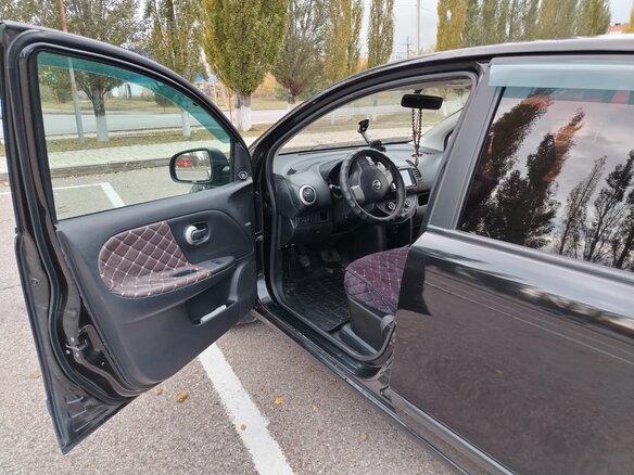 2009 Nissan Note I Рестайлинг, чёрный, 570000 рублей - вид 6