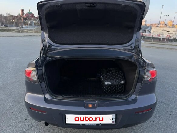 2008 Mazda 3 I (BK) Рестайлинг, серый, 600000 рублей - вид 12