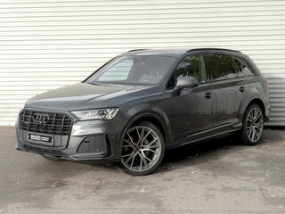 2021 Audi Q7 45 TDI II (4M) Рестайлинг, серый, 6200000 рублей, вид 1