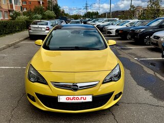 2013 Opel Astra GTC J Рестайлинг, жёлтый, 645000 рублей, вид 1