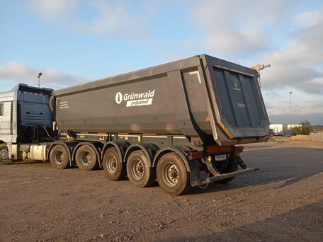 2024 Grunwald Полуприцеп самосвальный, серый, 3043000 рублей, вид 4