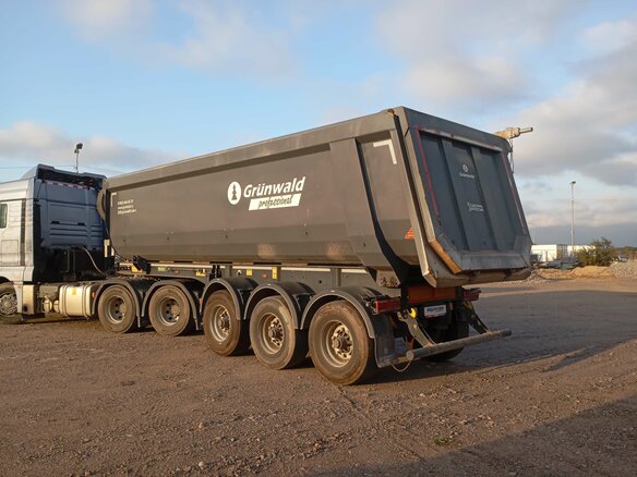 2024 Grunwald Полуприцеп самосвальный, серый, 3043000 рублей - вид 3
