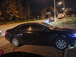 2006 Toyota Camry VI (XV40), чёрный, 1250000 рублей, вид 2