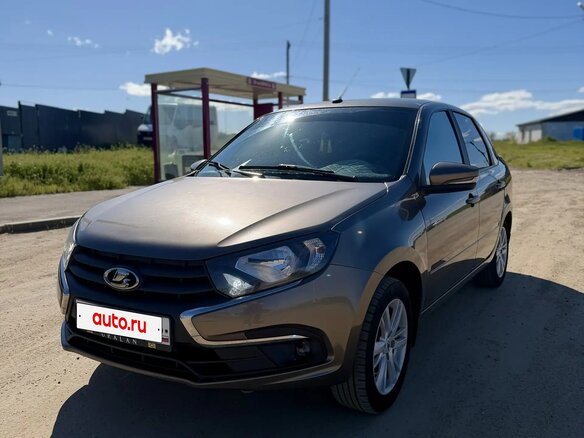 2024 Lada (ВАЗ) Granta Sportline I Рестайлинг, коричневый, 950000 рублей - вид 1