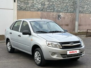 2014 Lada (ВАЗ) Granta I, серебристый, 415000 рублей, вид 3