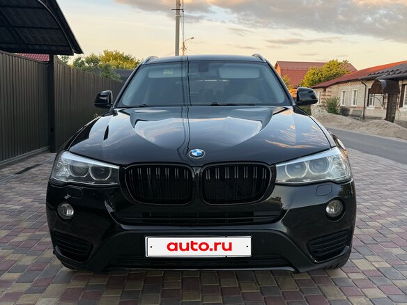 2016 BMW X3 20d xDrive II (F25) Рестайлинг, чёрный, 2400000 рублей - вид 1