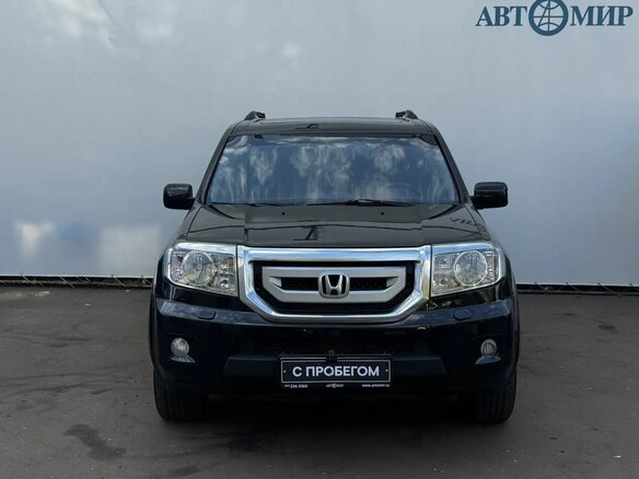 2008 Honda Pilot II, чёрный, 1049000 рублей - вид 1