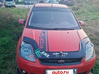 2006 Ford Fiesta Mk5, красный, 250000 рублей, вид 2