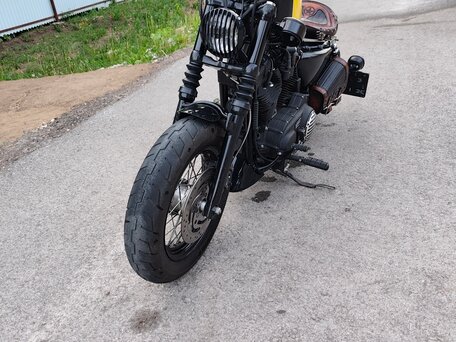 2012 Harley-Davidson Forty-Eight, чёрный, 820000 рублей, вид 4