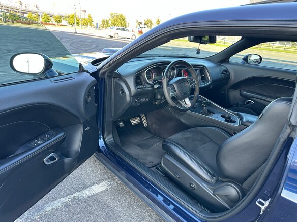 2016 Dodge Challenger SRT III Рестайлинг 2, синий, 4450000 рублей - вид 15