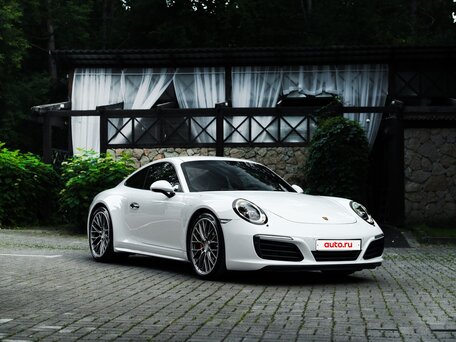 2016 Porsche 911 Carrera 4S VII (991) Рестайлинг, белый, 8249000 рублей, вид 2