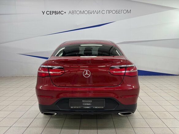 2017 Mercedes-Benz GLC Coupe 250 I (C253), красный - вид 5