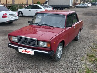 1997 Lada (ВАЗ) 2107, красный, 100000 рублей, вид 1