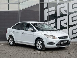 2010 Ford Focus II Рестайлинг, белый, 545000 рублей, вид 1