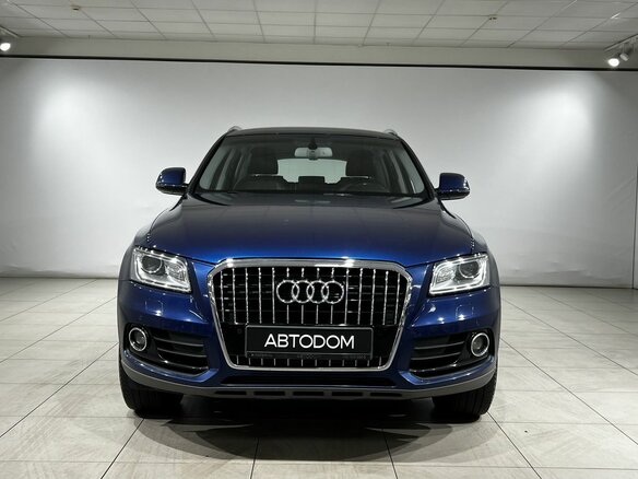 2016 Audi Q5 I (8R) Рестайлинг, синий - вид 7