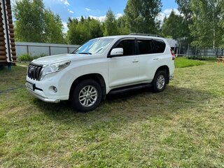 2015 Toyota Land Cruiser Prado 150 Series Рестайлинг 1, белый, 3000000 рублей, вид 2