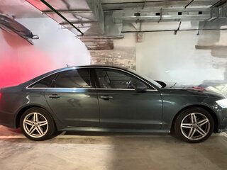 2017 Audi A6 IV (C7) Рестайлинг, зелёный, 3150000 рублей, вид 2