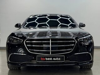 2022 Mercedes-Benz S-Класс 400 Long VII (W223), чёрный, 8300000 рублей, вид 2