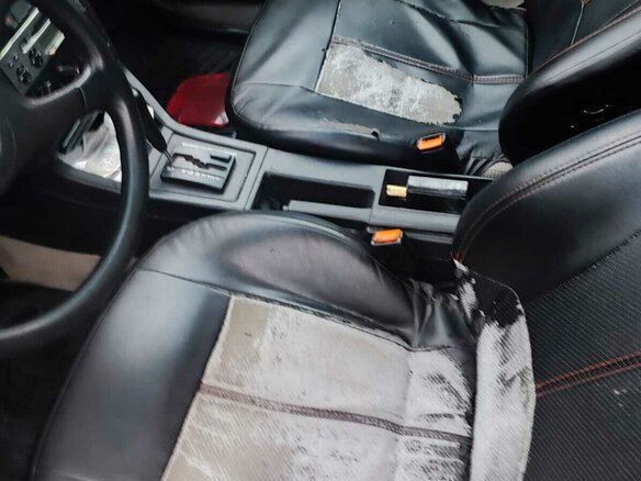 1993 Audi 80 V (B4), красный - вид 7