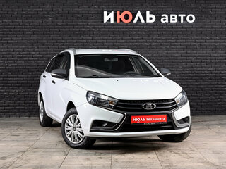 2019 Lada (ВАЗ) Vesta SW I, белый, 1000000 рублей, вид 3