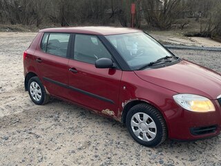 2009 Skoda Fabia II, пурпурный, 230000 рублей, вид 4