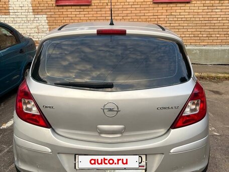 2007 Opel Corsa D, серебристый, 270000 рублей, вид 4