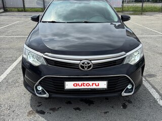 2015 Toyota Camry VII (XV50) Рестайлинг, чёрный, 1600000 рублей, вид 1