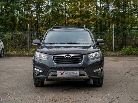 2012 Hyundai Santa Fe II Рестайлинг, серый, 1233000 рублей, вид 3