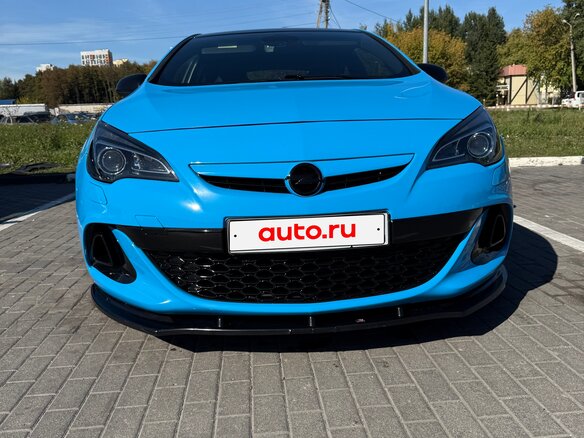 2012 Opel Astra OPC J, синий, 1800000 рублей - вид 17