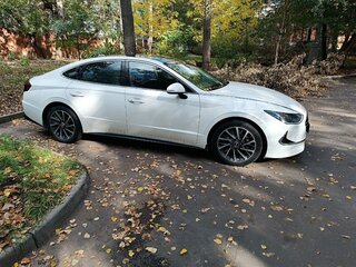 2021 Hyundai Sonata VIII (DN8), белый, 2550000 рублей, вид 4