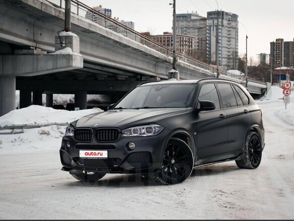 2016 BMW X5 30d III (F15), чёрный, 3700000 рублей