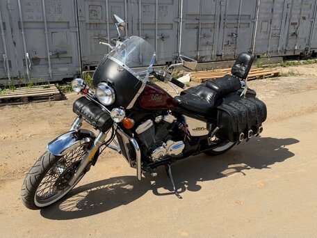 1995 Honda Steed 600, чёрный, 409000 рублей, вид 1