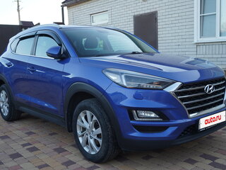 2019 Hyundai Tucson III Рестайлинг, синий, 2300000 рублей, вид 2