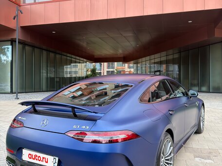 2019 Mercedes-Benz AMG GT 4-Door Coupe 43 I, синий, 7000000 рублей, вид 5