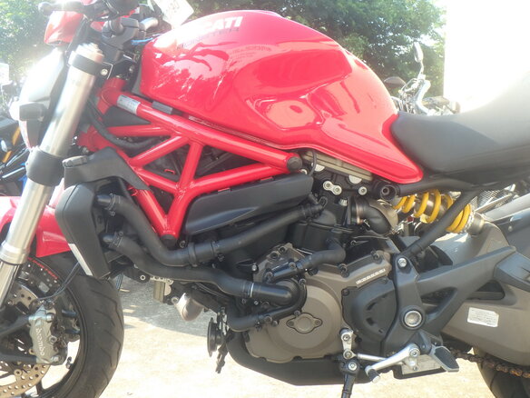 2015 Ducati Monster 821, красный, 640000 рублей - вид 10