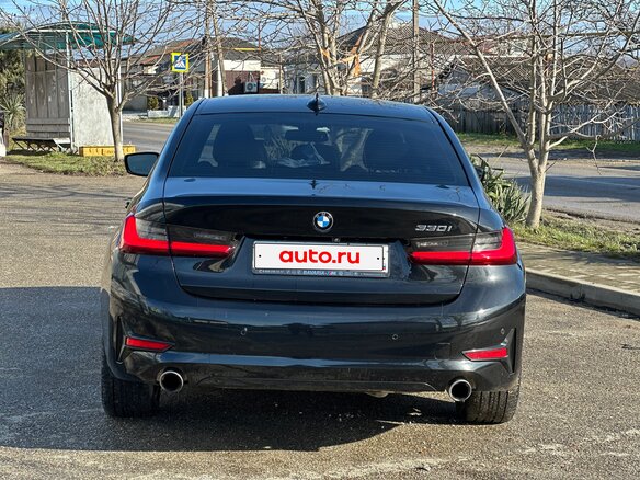 2020 BMW 3 серии 330i VII (G2x), чёрный, 3500000 рублей - вид 4